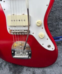 Vintage 2006 Fender Jazzmaster Candy Apple Red 62 Japan Guitar