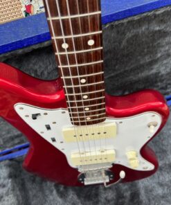Vintage 2006 Fender Jazzmaster Candy Apple Red 62 Japan Guitar