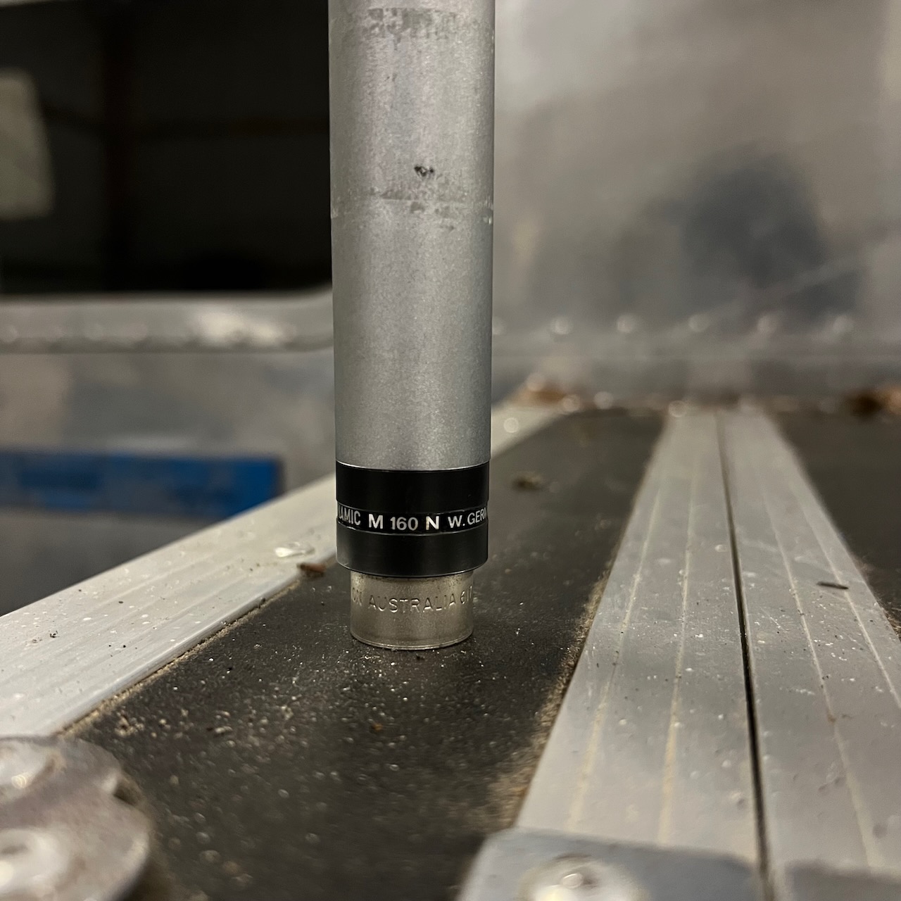 Vintage Beyer Dynamic M160 Silver Ribbon Microphone Ronnie Lane Vintage Beyer Dynamic M160 Silver Ribbon Microphone Ronnie Lane