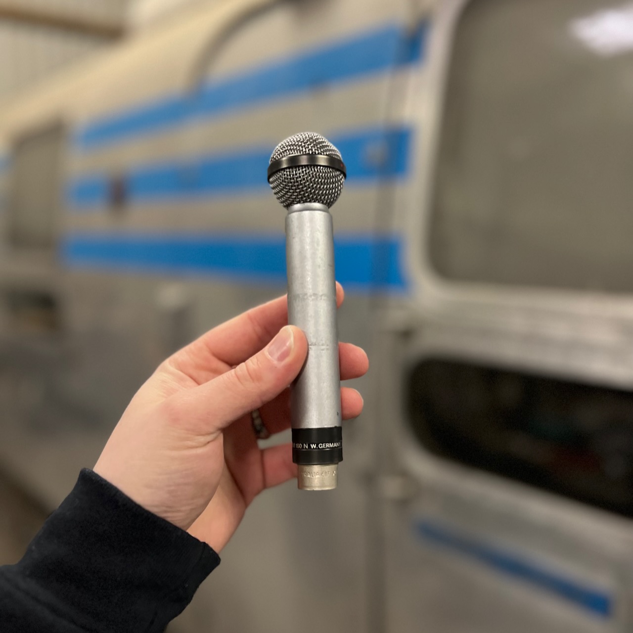 Vintage Beyer Dynamic M160 Silver Ribbon Microphone Ronnie Lane Vintage Beyer Dynamic M160 Silver Ribbon Microphone Ronnie Lane