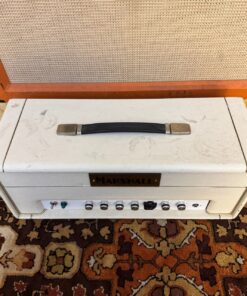 Vintage Handmade Handwired JTM45 JMP White Vintage Parts Amplifier Head Marshall