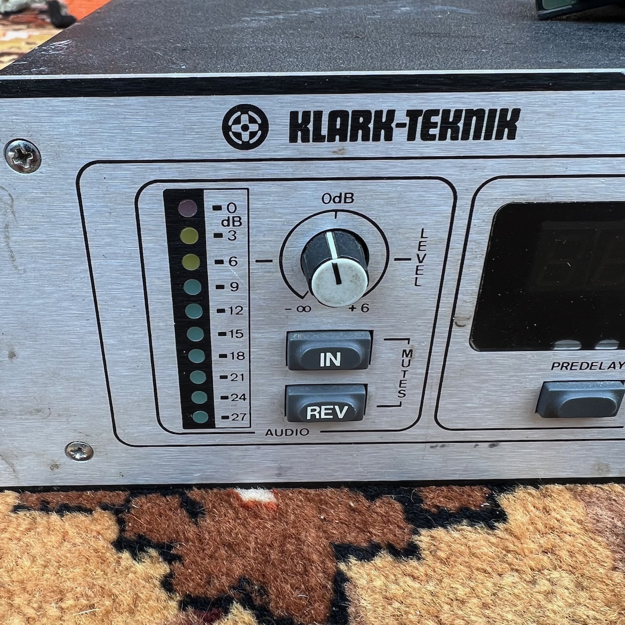 Vintage Klark Teknik DN780 Digital Reverb Effect Unit Vintage Klark Teknik DN780 Digital Reverb Effect Unit