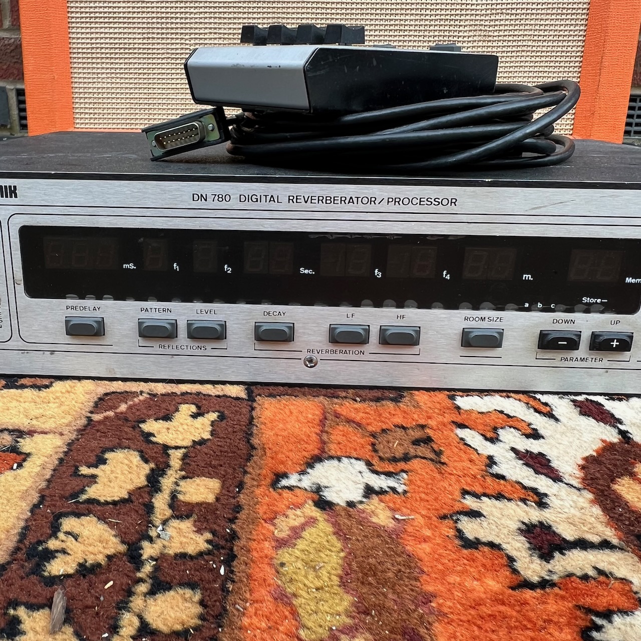 Vintage Klark Teknik DN780 Digital Reverb Effect Unit Vintage Klark Teknik DN780 Digital Reverb Effect Unit