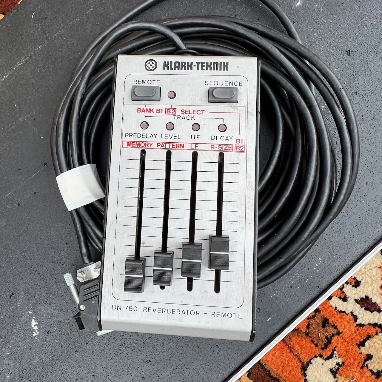 Vintage Klark Teknik DN780 Digital Reverb Effect Unit Vintage Klark Teknik DN780 Digital Reverb Effect Unit