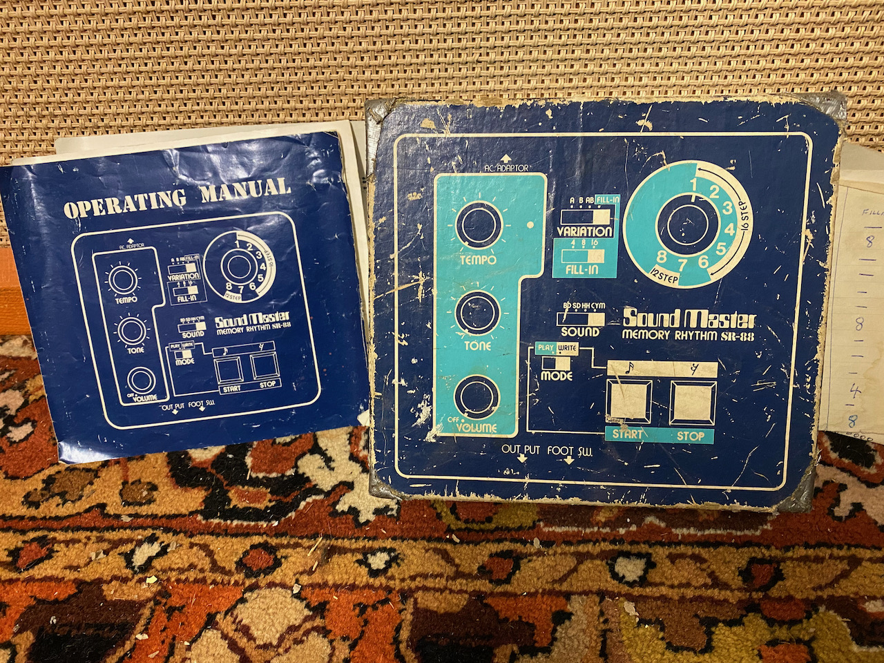 Vintage Sound Master Memory Rhythm SR88 Drum Beat Machine BOXED Vintage Sound Master Memory Rhythm SR88 Drum Beat Machine BOXED